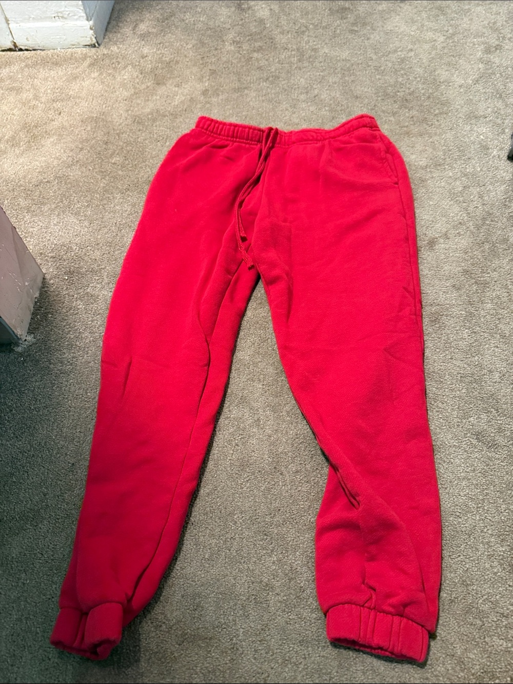 Universal Thread Bright Red Kids Fleece Joggers